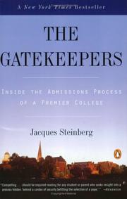 Cover of The Gatekeepers by Jacques Steinberg