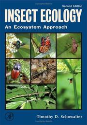 Cover of Insect ecology by Timothy Duane Schowalter