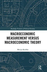 Front cover of Macroeconomic Measurement Versus Macroeconomic Theory by Merijn Knibbe