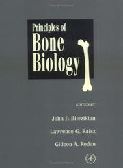 Front cover of Principles of bone biology by John P. Bilezikian