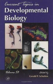 Cover of Current Topics in Developmental Biology (Volume 53) (Current Topics in Developmental Biology) by Gerald P. Schatten