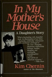 Front cover of In My Mothers House a Daughters Story by Kim Chernin