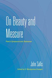 Front cover of On Beauty and Measure by John Sallis
