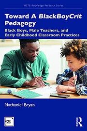 Cover of Toward A BlackBoyCrit Pedagogy by Nathaniel Bryan