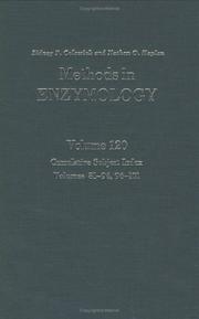 Front cover of Cumulative Subject Index, Volumes 81-94, 96-101, Volume 120: Volume 120 by Unknown