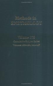 Front cover of Cumulative Subject Index,Volumes 135-139, 141-167, Volume 175: Volume 175 by Unknown
