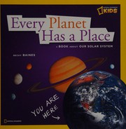 Front cover of Every planet has a place by Rebecca Baines