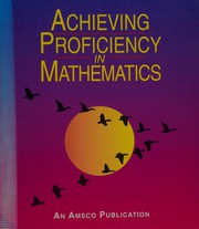 Cover of Achieving proficiency in mathematics by Mathew Mandery