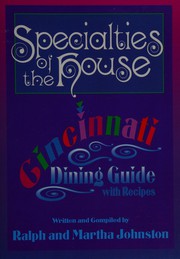 Front cover of Specialties of the house by Ralph Johnston