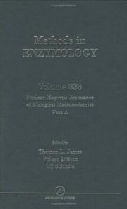 Front cover of Nuclear magnetic resonance of biological macromolecules by James, Thomas L.