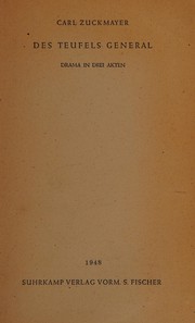 Front cover of Des Teufels General by Carl Zuckmayer