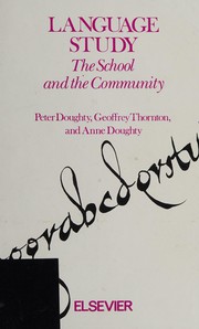 Cover of Language study by Peter Symonds Doughty