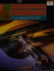 Front cover of Meeting the California challenge by Pearson Education