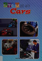Front cover of STEM jobs with cars by Jane Katirgis