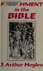 Front cover of Punishment in the Bible by J. Arthur Hoyles