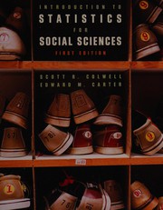 Cover of Introduction to statistics for social sciences by Scott Colwell
