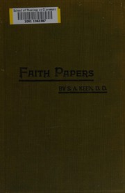 Cover of Faith papers by S. A. Keen