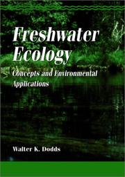 Cover of Freshwater Ecology by Walter K. Dodds