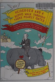 Cover of Heidegger and a hippo by Thomas Cathcart