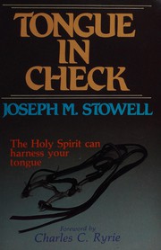 Front cover of Tongue in check by Joseph M. Stowell
