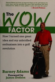 Cover of The wow factor by Barney Adams