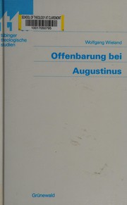 Cover of Offenbarung bei Augustinus by Wieland, Wolfgang