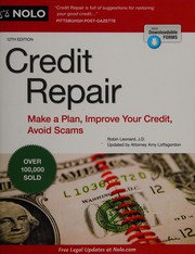 Front cover of Credit repair by Robin Leonard