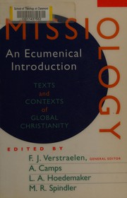 Front cover of Missiology by F. J. Verstraelen