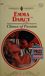 Front cover of Climax of Passion by Emma Darcy