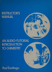 Front cover of An audio-tutorial introduction to chemistry by Paul Santiago