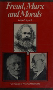 Cover of Freud, Marx, and morals by Hugo Anthony Meynell