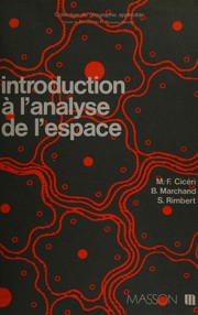 Front cover of Introduction à l'analyse de l'espace by Marie France Cicéri