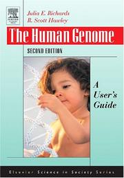 Cover of The human genome by Julia E. Richards