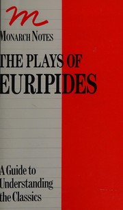 Front cover of The  plays of Euripides by Euripides