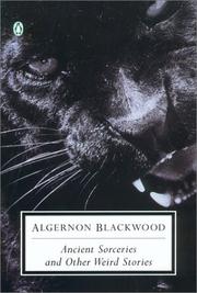 Cover of Ancient Sorceries by Algernon Blackwood
