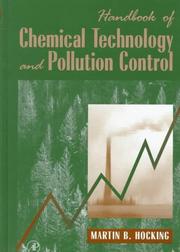 Front cover of Handbook of chemical technology and pollution control by M. B. Hocking