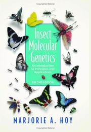 Cover of Insect Molecular Genetics by Marjorie A. Hoy