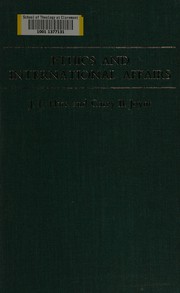 Cover of Ethics and international affairs by J. E. Hare
