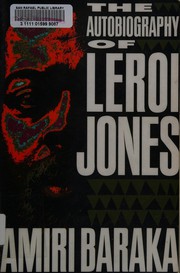 Front cover of The autobiography of Leroi Jones by Amiri Baraka