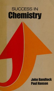 Cover of Success in chemistry by John Bandtock