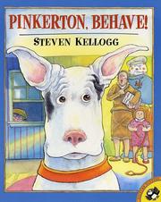 Cover of Pinkerton, Behave! by Steven Kellogg