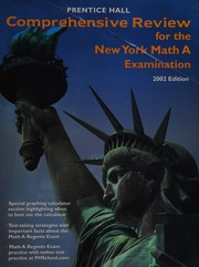 Cover of Comprehensive review for the New York Math A examination by A. Rose Primiani
