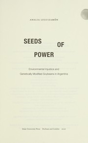 Front cover of Seeds of power by Amalia Leguizamón