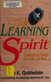Front cover of The learning spirit by Ana K. Gobledale