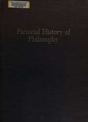 Cover of Pictorial history of philosophy by Dagobert D. Runes