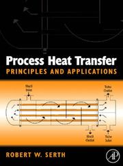 Cover of Process Heat Transfer by Robert W. Serth
