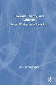 Front cover of Literary Theory and Criticism by Arun Gupto