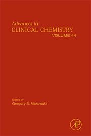 Cover of Advances in Clinical Chemistry, Volume 44 (Advances in Clinical Chemistry) (Advances in Clinical Chemistry) by Gregory Makowski