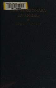 Front cover of The missionary evangel .. by Edwin du Bose Mouzon