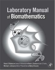 Front cover of Laboratory Manual of Biomathematics by Raina Stefanova Robeva